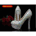 Nueva colección Wedding Diamonds High Heel Ladies Shoes (HCY02-1534)